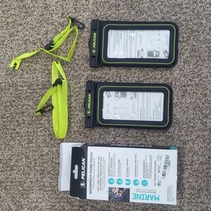 Pelican Marine waterproof phone pouch bundle of 2. IP 68. Brand new neve…